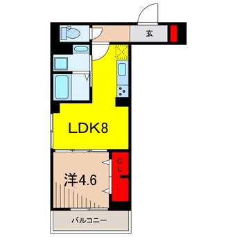 間取図 セレスティア亀有