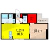 仮称）D-ROOM大谷田3丁目PJ 1LDKの間取り
