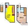 カインドネス金町 1LDKの間取り