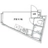Apartment Yahiro 1Rの間取り