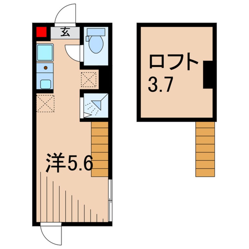 間取図 ハーモニーテラス西亀有Ⅲ
