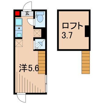 間取図 ハーモニーテラス西亀有Ⅲ