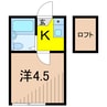 b′CASA 金町re-born 1Kの間取り