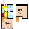 NATUAL 1Kの間取り