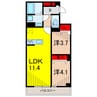 D-room柴又6丁目PJ 2LDKの間取り