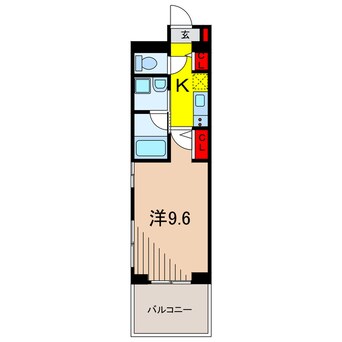 間取図 ローレルコート