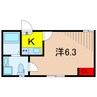 Belle Vie亀有 1Kの間取り