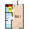 Felicia中川 1Kの間取り