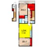 ヴィヴァンテY 2LDK+Sの間取り