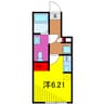 カインドネス亀有 1Rの間取り