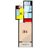 robot home 亀有 1Kの間取り