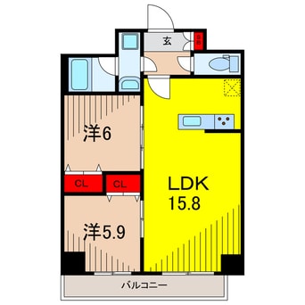 間取図 Une Lumiere