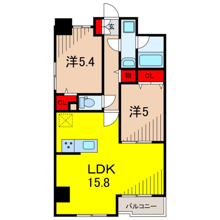 間取図 Une Lumiere