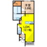 (仮称）足立区六木３丁目計画 1LDKの間取り