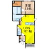 (仮称）足立区六木３丁目計画 1LDKの間取り