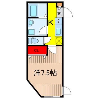 間取図 カーサ柴又