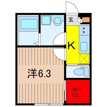 間取図 カーサ柴又