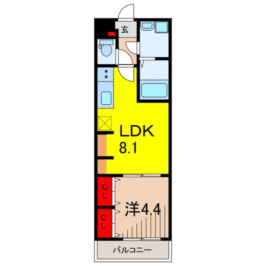 間取図 リブリ・エルカーサ亀有
