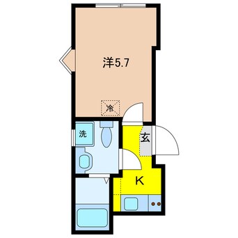 間取図 メゾンド・アヴェニール亀有