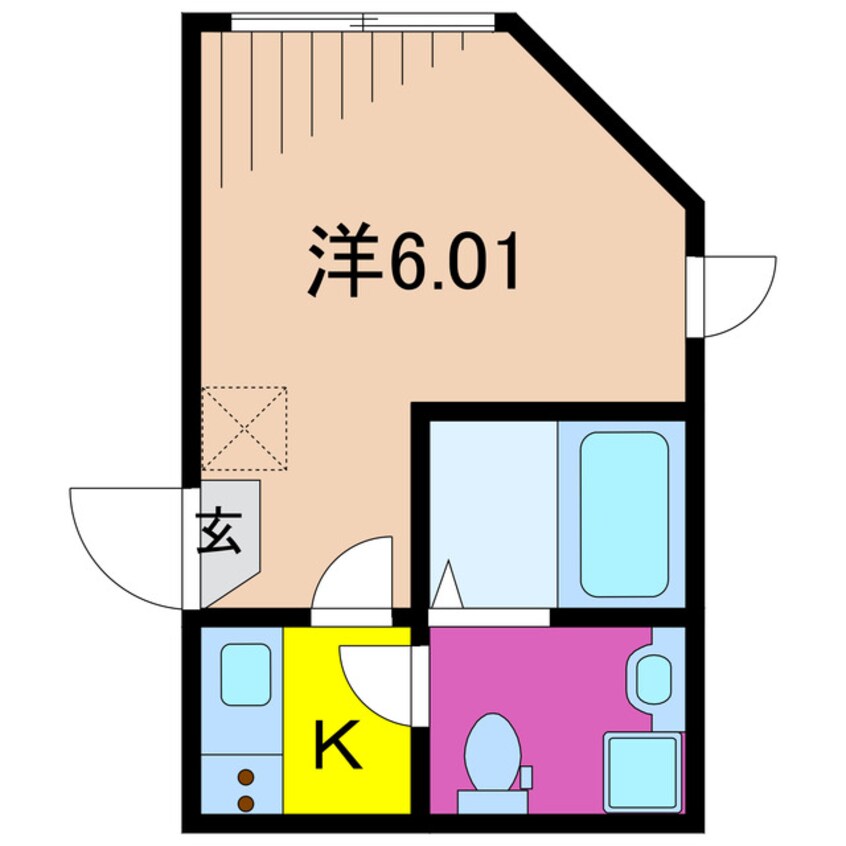 間取図 メゾンド・アヴェニール亀有