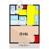 西亀有ビル 1Kの間取り