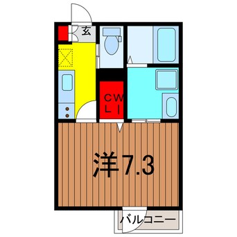 間取図 プルミエⅡ