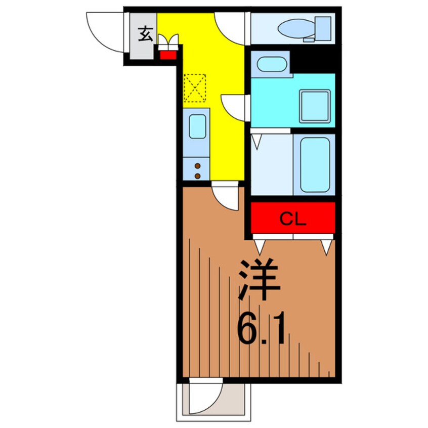 間取図 プルミエⅡ