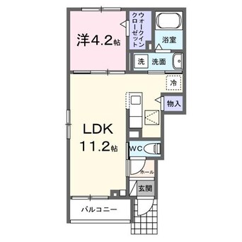 間取図 ハイムS