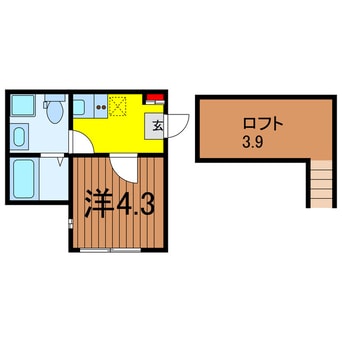 間取図 テラス金町