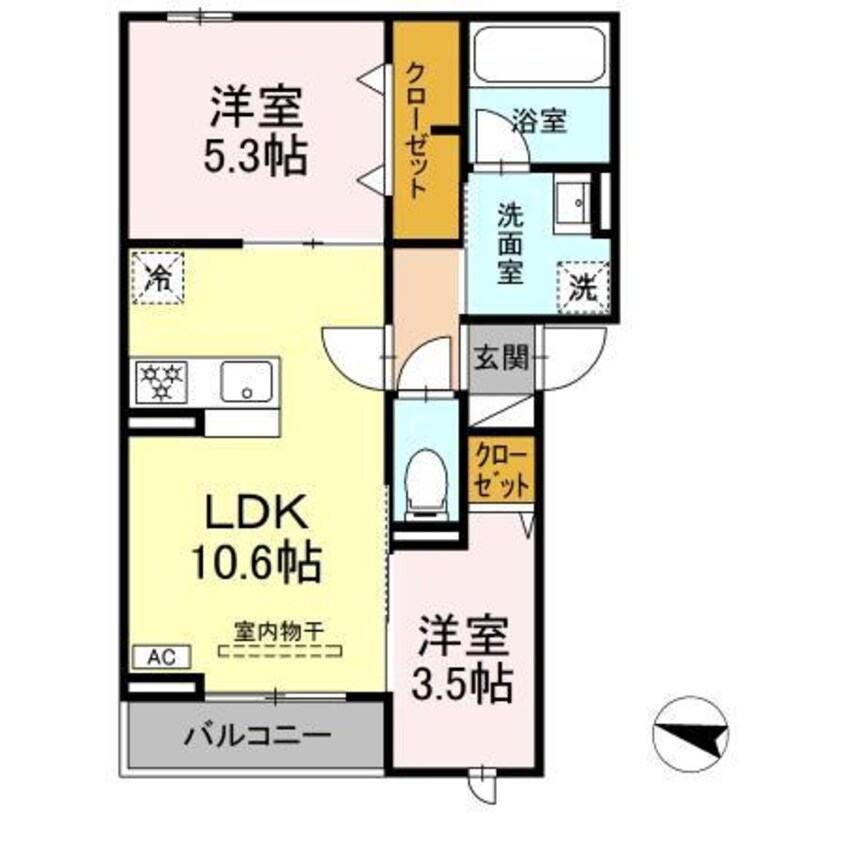間取図 グランメール