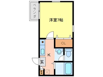 間取図 クレセント