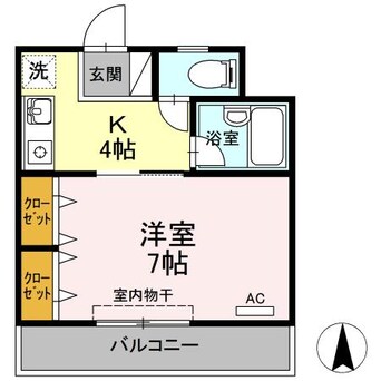 間取図 ルミナスコート