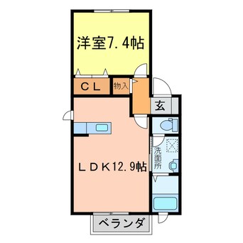 間取図 シャーメゾン昭和