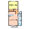 シャーメゾン昭和 1LDKの間取り