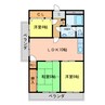 東洋ハイツ 3LDKの間取り