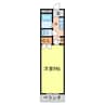 シビル西新浜 1Kの間取り