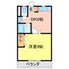 ヤングパレス 1DKの間取り