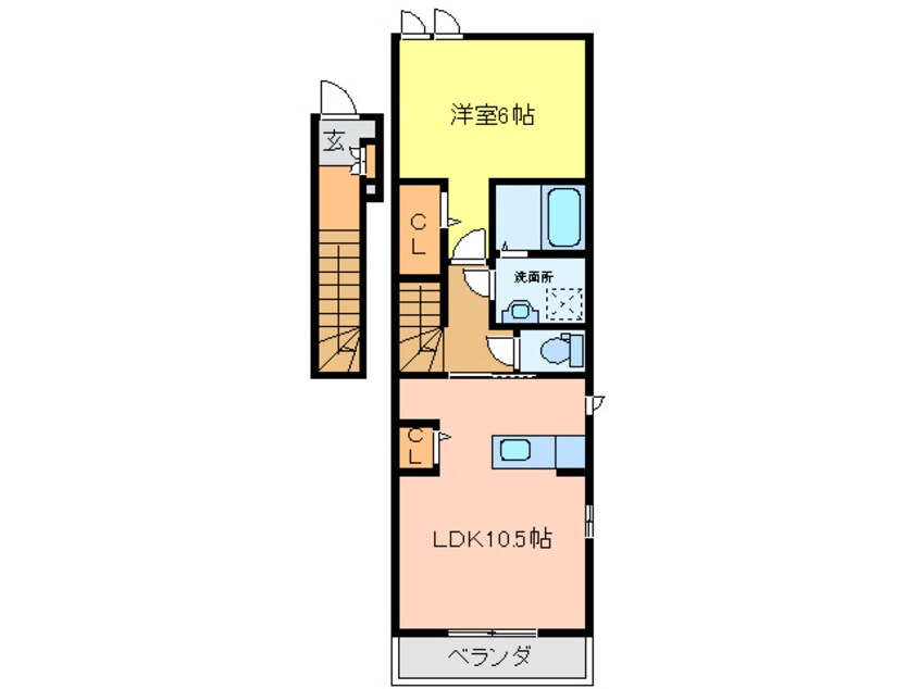 間取図 ゼファー