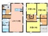 プランドール助任 3LDKの間取り