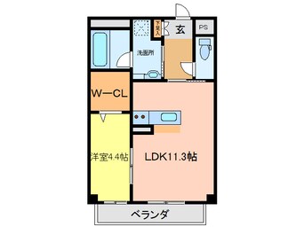 間取図 セレーナ沖浜