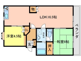間取図 第3福岡ハイツ