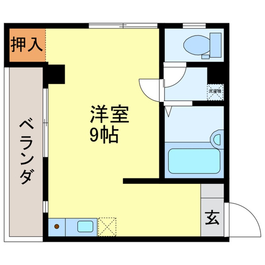 間取図 ロイヤルコート山城