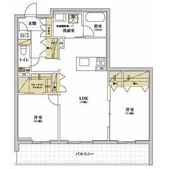 間取図 PROGRESS沖浜