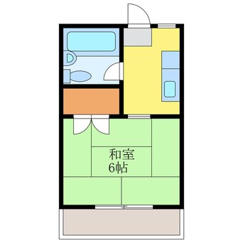 間取図 タウンハイツ