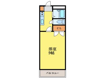 間取図 徳島線/徳島駅 徒歩25分 2階 築27年