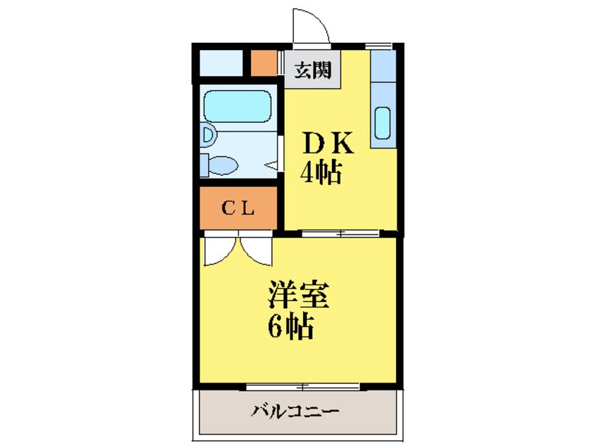 間取図 ロイヤルハイツ大島