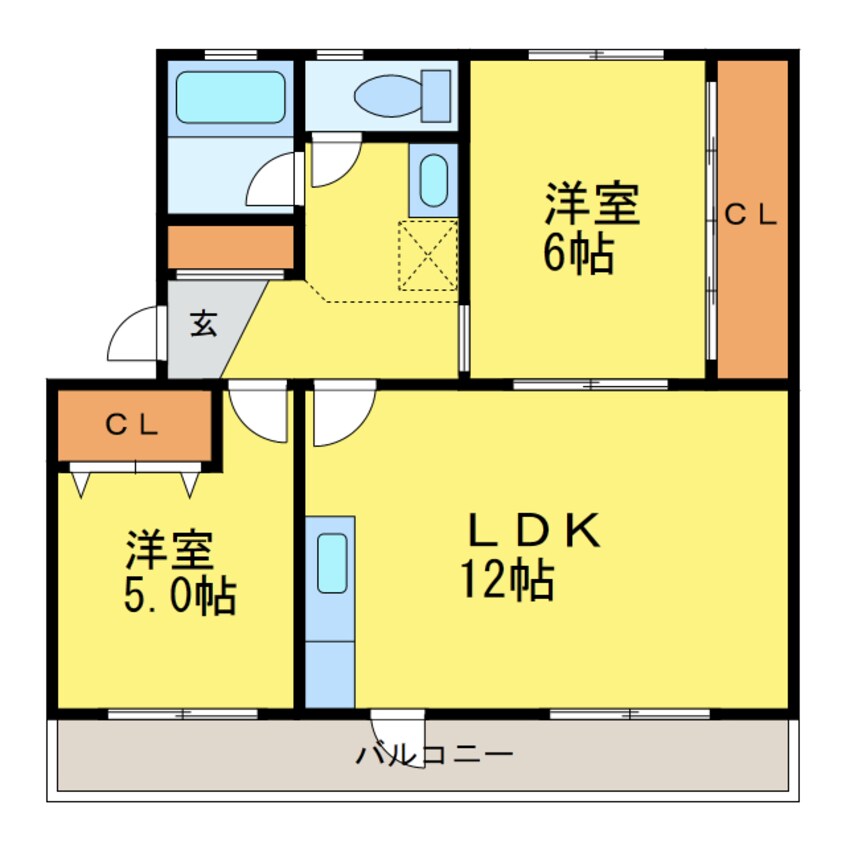 間取図 第１三宅ビル