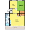 天神マンション1の間取図