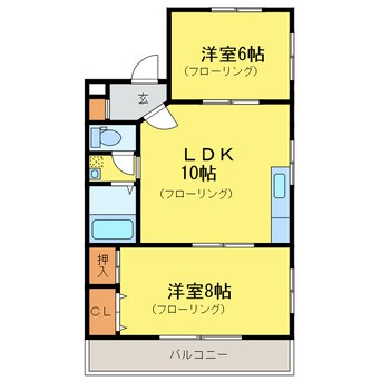 間取図 ギャラック国府