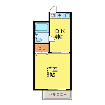 間取図 カレッジハウス